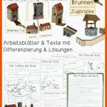 Aufbau Der Burg - Tafelmaterial, ArbeitsblÃ¤tter & Texte (pdf ... Fuer Burgtypen Arbeitsblatt