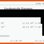 Aufgaben Lernkontrolle Potenzen Mit LÃ¶sungen Koonys Schule #0994 Fuer Zehnerpotenzen Arbeitsblatt