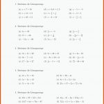 Aufgaben Lineare Gleichungen Mit LÃ¶sungen Koonys Schule #3738 Fuer Lineare Gleichungssysteme Arbeitsblatt