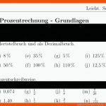 Aufgaben Prozentrechnung - Grundlagen Mit LÃ¶sungen Koonys Schule ... Fuer Prozentrechnung Arbeitsblätter