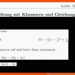 Aufgaben WochenÃ¼bung Mit Klammern Und Gleichungen Mit LÃ¶sungen ... Fuer Gleichungen Mit Klammern Arbeitsblatt