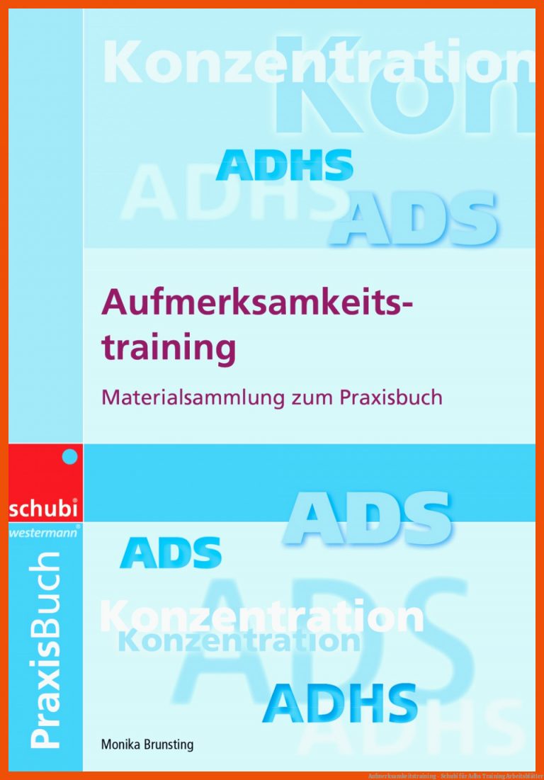 Aufmerksamkeitstraining - Schubi Fuer Adhs Training Arbeitsblätter