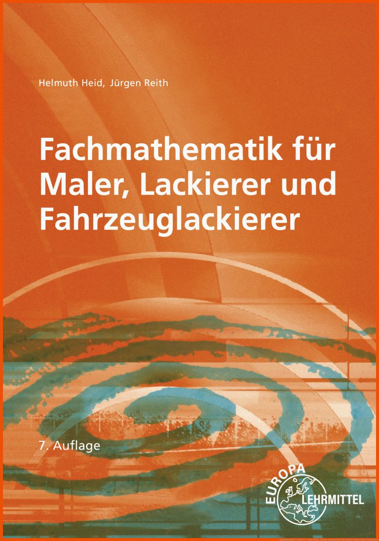 Ausbildung Maler / Lackierer - Farbe/Raum - Europa-Lehrmittel für arbeitsblätter mathe maler und lackierer