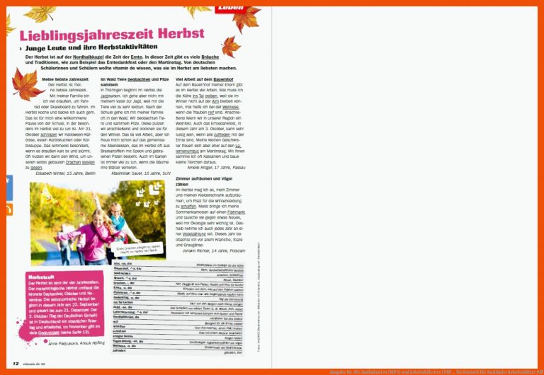 Ausgabe Nr. 90: Audiodateien (MP3) und ArbeitsblÃ¤tter (PDF ... für deutsch für ausländer arbeitsblätter pdf