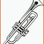 Ausmalbild: Trompete Ausmalbilder Kostenlos Zum Ausdrucken Fuer Trompete Arbeitsblatt