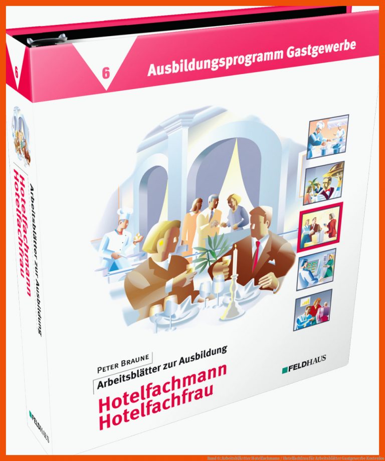 Band 6: ArbeitsblÃ¤tter Hotelfachmann / Hotelfachfrau für arbeitsblätter gastgewerbe kostenlos