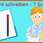 Bericht Schreiben: Mit Diesen 7 Schritten Gelingt Das Sicher Fuer Berichte Schreiben 4. Klasse Arbeitsblätter