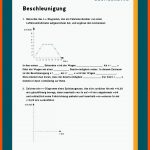 Beschleunigung Fuer Gleichförmige Bewegung Arbeitsblatt