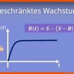 BeschrÃ¤nktes Wachstum Fuer Exponentielles Wachstum Arbeitsblatt