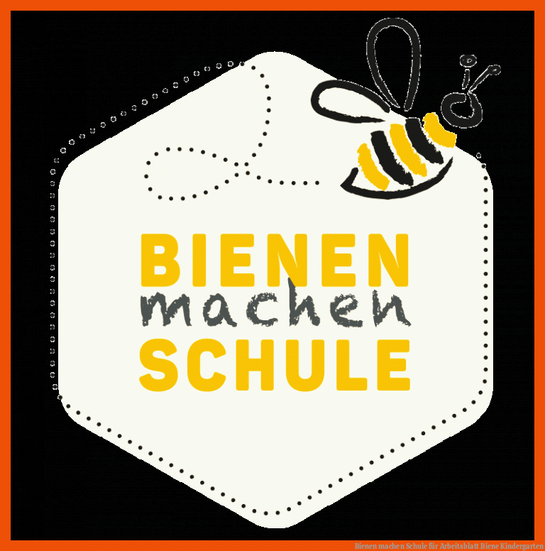 Bienen machen Schule für arbeitsblatt biene kindergarten
