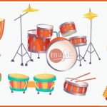 Bilder â Drum Set Gratis Vektoren, Fotos Und Psds Fuer Schlagzeug Arbeitsblatt