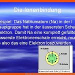 Bindungen Ionen Molekl Und Metallbindungen Bindungen In Der Fuer Ionenbindung Arbeitsblatt