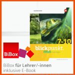 Blickpunkt Biologie - Ausgabe 2020 FÃ¼r nordrhein-westfalen - Bibox ... Fuer Arbeitsblatt Biologie Klasse 5 Fische Kostenlos