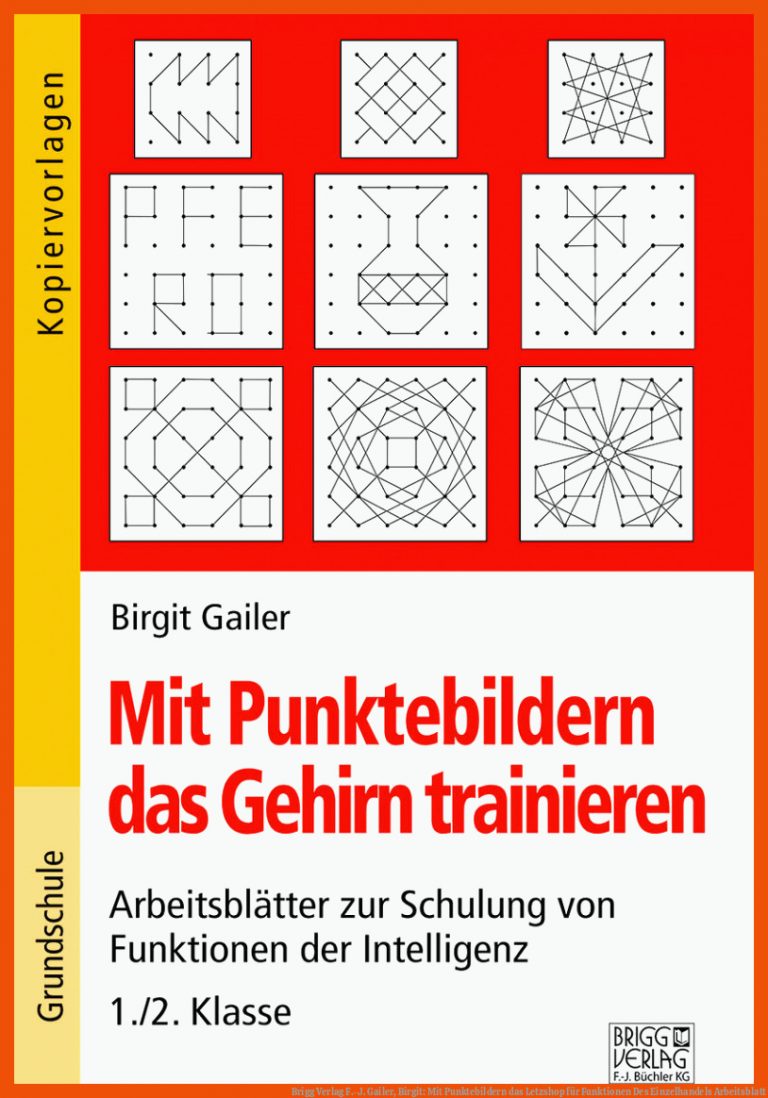 Brigg Verlag F.-J. Gailer, Birgit: Mit Punktebildern das | Letzshop für funktionen des einzelhandels arbeitsblatt