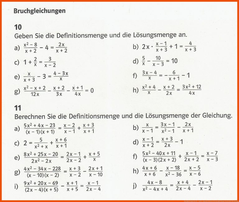 Bruchgleichungen LEvel 2 - mathe-ringwalds Webseite! für bruchgleichungen arbeitsblatt mit lösungen