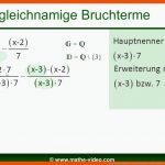 Bruchterme Addieren Und Subtrahieren Fuer Addition Und Subtraktion Von Gleichnamigen Brüchen Arbeitsblatt