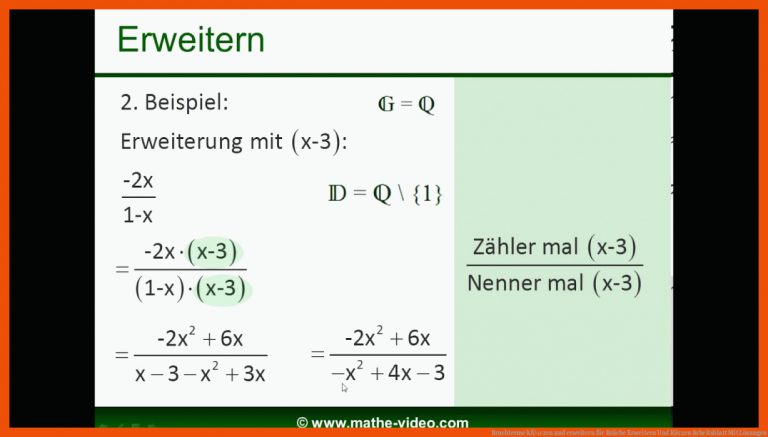 Bruchterme kÃ¼rzen und erweitern für brüche erweitern und kürzen arbeitsblatt mit lösungen