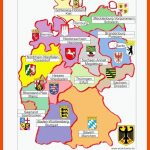 BundeslÃ¤nder Und Ihre HauptstÃ¤dte - Deutsch Daf Arbeitsblatter Fuer Arbeitsblatt Bundesländer
