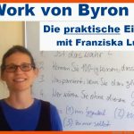 Byron Katie - the Work - Eine EinfÃ¼hrung Bossimkopf Fuer the Work Arbeitsblatt