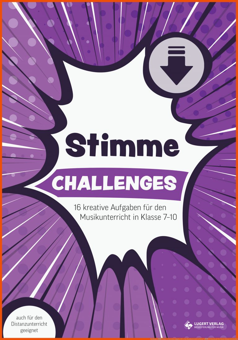 Challenges â Stimme: 16 Kreative Aufgaben FÃ¼r Den Musikunterricht In Klasse 7â10 (download) Fuer Unsere Stimme Arbeitsblatt
