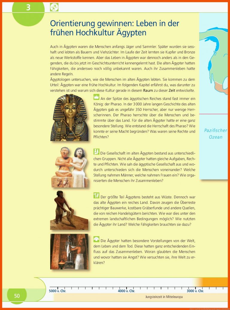 Click & Teach Fuer Gesellschaftspyramide ägypten Arbeitsblatt