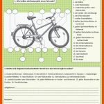 Das Fahrrad - Deutsch Daf Arbeitsblatter Fuer Grundschule Fahrrad Beschriften Arbeitsblatt