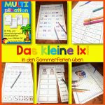 Das Kleine 1x1 Lernen - Learn German with Fun Fuer 1x1 Training Arbeitsblätter