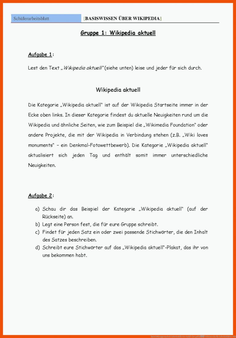 Datei:NGruppenarbeit ArbeitsblÃ¤tter SchÃ¼ler.pdf â Wikiversity für arbeitsblätter pdf