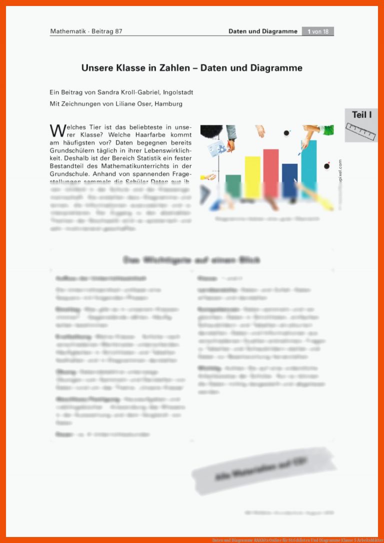 Daten und Diagramme | RAAbits Online für strichlisten und diagramme klasse 5 arbeitsblätter