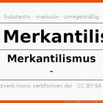 Deklination âmerkantilismusâ - Alle FÃ¤lle Des Substantivs, Plural ... Fuer Merkantilismus Arbeitsblatt