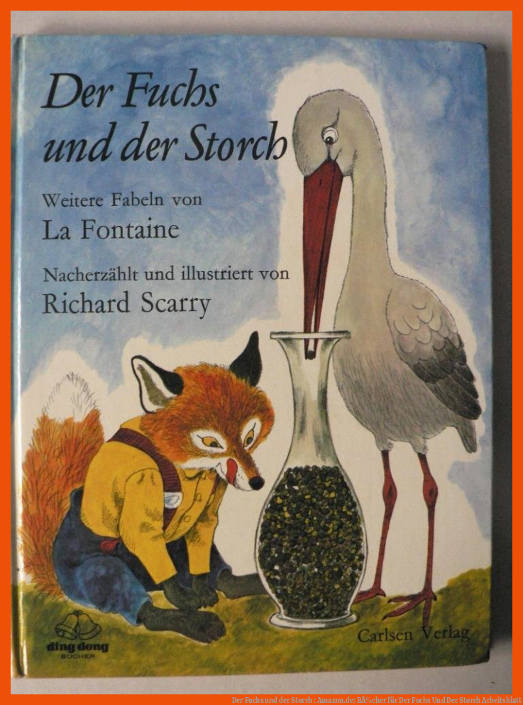 Der Fuchs und der Storch : Amazon.de: BÃ¼cher für der fuchs und der storch arbeitsblatt