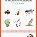 Der Karneval Der Tiere - Eine Musikalische Geschichte Fuer Karneval Der Tiere Instrumente Arbeitsblatt