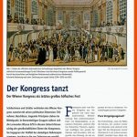 Der Kongress Tanzt - Der Wiener Kongress Als Letztes GroÃes ... Fuer Wiener Kongress Arbeitsblatt