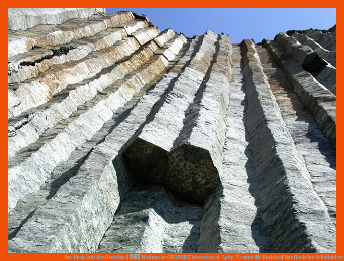 Der Kreislauf der Gesteine â Nationaler GEOPARK Westerwald-Lahn-Taunus für kreislauf der gesteine arbeitsblatt