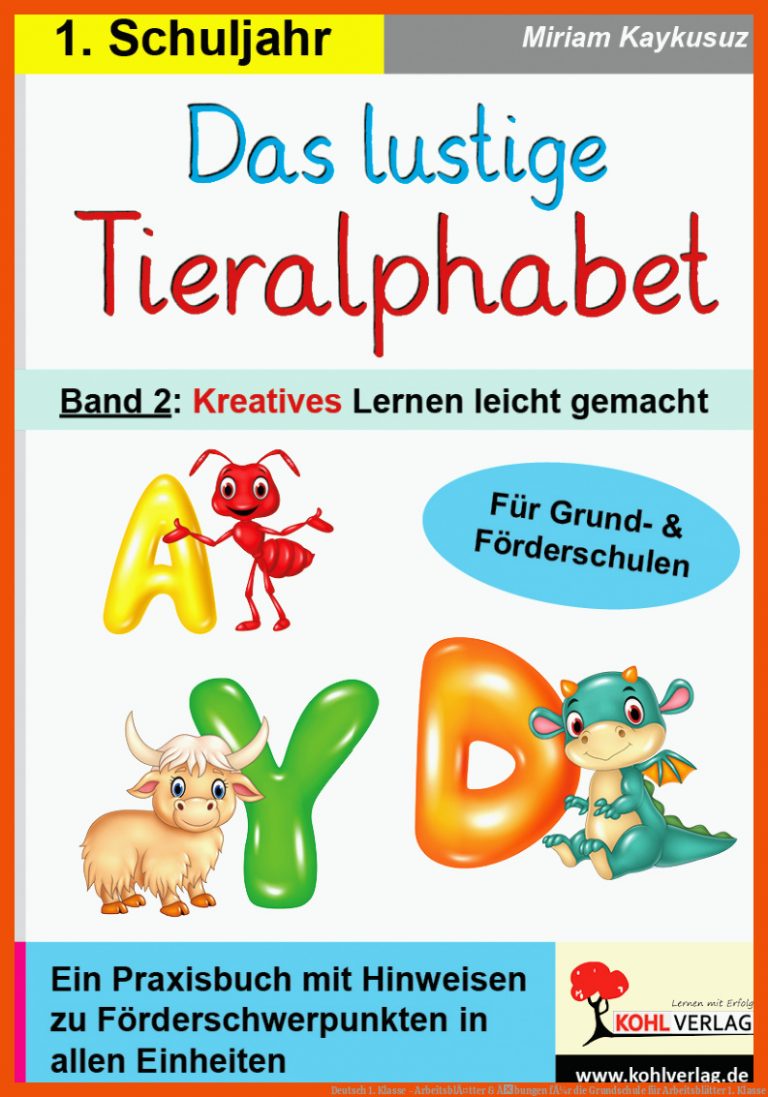 Deutsch 1. Klasse - ArbeitsblÃ¤tter & Ãbungen fÃ¼r die Grundschule für arbeitsblätter 1. klasse