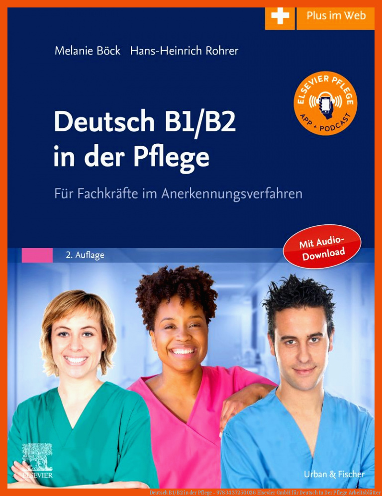 Deutsch B1/B2 in der Pflege - 9783437250026 | Elsevier GmbH für deutsch in der pflege arbeitsblätter