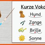 Deutsch Klasse 2: Lange Und Kurze Vokale / Denken, Lernen, Verstehen Fuer Lange Kurze Vokale Arbeitsblatt