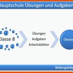 Deutsch Klasse 8 Hauptschule Ãbungen Fuer Arbeitsblätter Mittelschule Kostenlos