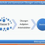Deutsch Klasse 9 Realschule, Gymnasium Ãbungen Fuer Deutsch Grammatik Arbeitsblätter Mit Lösungen Zum Ausdrucken
