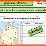 Deutschland: BundeslÃ¤nder Und LandeshauptstÃ¤dte - Ipad-teacher Fuer Arbeitsblatt Bundesländer Und Hauptstädte Pdf