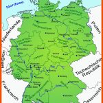 Deutschland: Geografie, Landkarte LÃ¤nder Deutschland Goruma Fuer Deutschland Gebirge Flüsse Arbeitsblatt