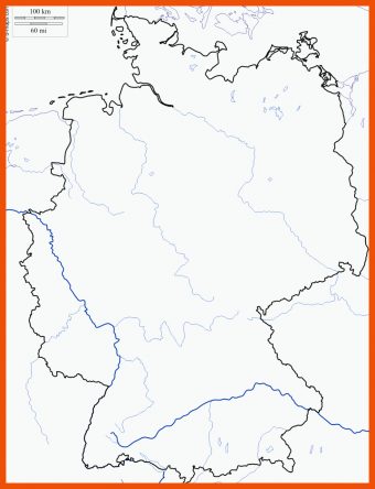 18 Stumme Karte Deutschland Arbeitsblatt