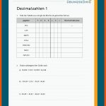 Dezimalzahlen Fuer Mathe 6.klasse Gymnasium Arbeitsblätter