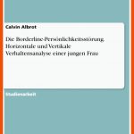 Die Borderline-persÃ¶nlichkeitsstÃ¶rung. Horizontale Und Vertikale ... Fuer Vulnerabilitäts-stress-modell Arbeitsblatt