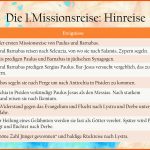 Die Erste Missionsreise Des Paulus Als Powerpoint Und Karte ... Fuer Missionsreisen Paulus Arbeitsblatt