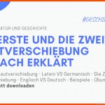 Die Erste Und Die Zweite Lautverschiebung â Deutsch Digital Fuer Griechisch Lernen Arbeitsblätter Pdf