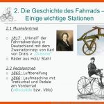 Die Geschichte Des Fahrrads - Ppt Video Online Herunterladen Fuer Geschichte Des Fahrrads Arbeitsblatt