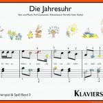 Die Jahresuhr - Klavierspiel & SpaÃ Fuer Die Jahresuhr Text Arbeitsblatt