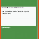 Die Kinderbuchreihe King-kong Von Kirsten Boie - Hausarbeiten.de Fuer Nicht Chicago Nicht Hier Arbeitsblätter
