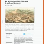 Die Olympischen Spiele Raabits Online Fuer Olympische Spiele Antike Arbeitsblatt